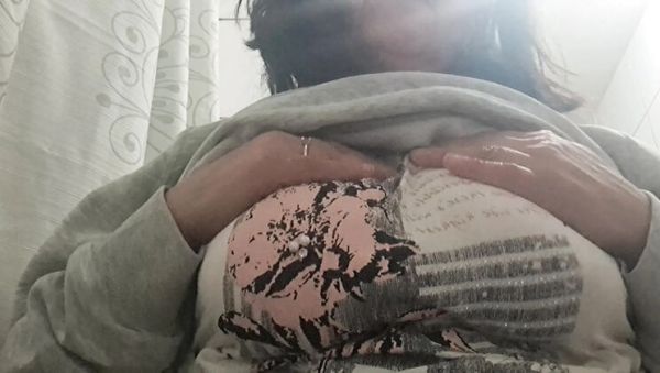 Monse squeezing her mom's big natural tits homemade Latina MILF - veryfreeporn.com on v0d.com