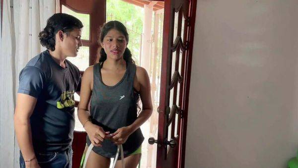 Unknown Girl Gets Rope Jumping Lesson and Best Fuck of Her Life by Sofia Yriky - xxxfiles.com on v0d.com