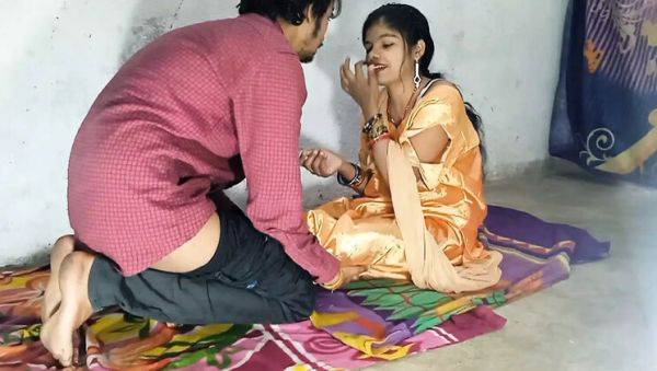 Hot Hindi Audio HD Porn: My New Girlfriend Fucks Me on Kitchen Floor at Night - porntry.com on v0d.com
