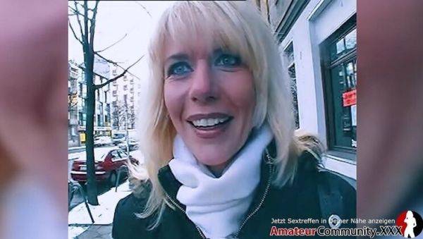 Skinny Blonde MILF Anna Lena Gets Anal Fuck in Public Pickup - xxxfiles.com - Germany on v0d.com