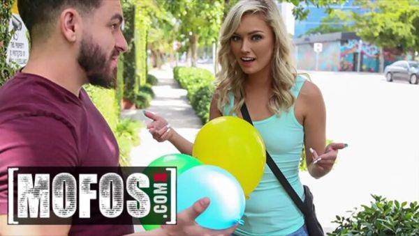 Blonde Teen Alex Coal Takes Hard POV Fuck in Public - MOFOS - porntry.com on v0d.com