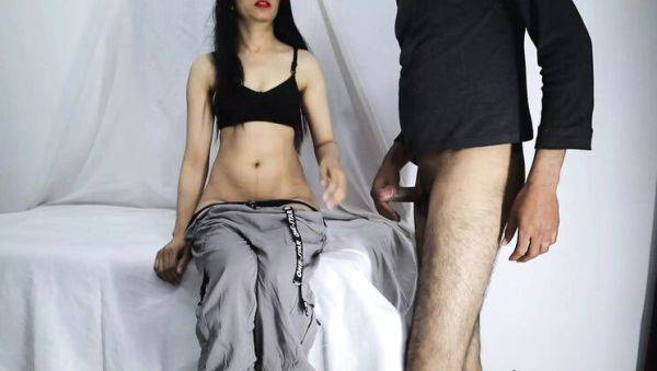 Skinny Indian Girl Takes Big Cock Hardcore Doggy Style Full HD - xxxfiles.com - Russia - India on v0d.com