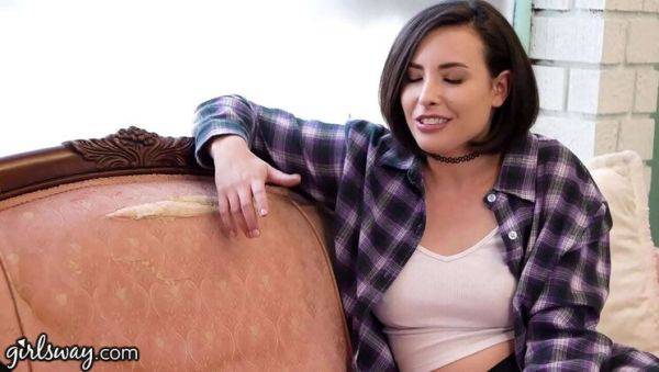Redhead Lesbian Casey Calvert Helps Stuck Neighbor in Lingerie - Pussy Licking & 69 Action - veryfreeporn.com on v0d.com
