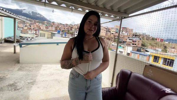 Neighbor Coco Camii Begs For Anal Again - Big Ass Latina Teen Fucked Hard - veryfreeporn.com - Colombia on v0d.com