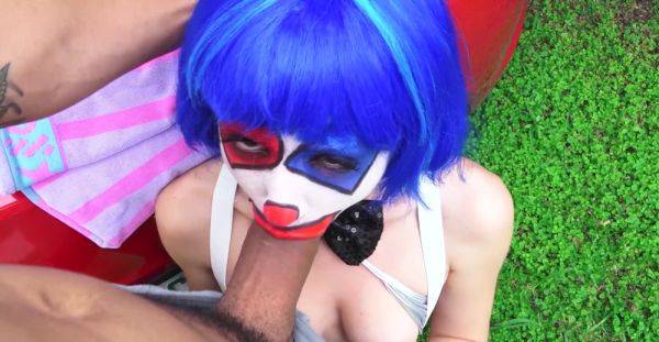 Slutty babe plays dirty role play with a huge dick in her tight holes - alphaporno.com on v0d.com