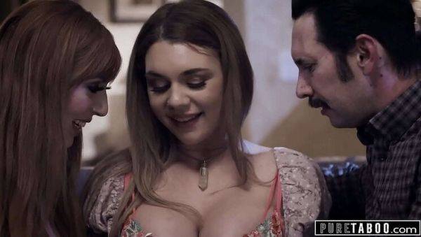 Gabbie Carter Joins Kinky Couple for Wild Threesome - Big Tits & Big Ass Bouncing - xxxfiles.com on v0d.com