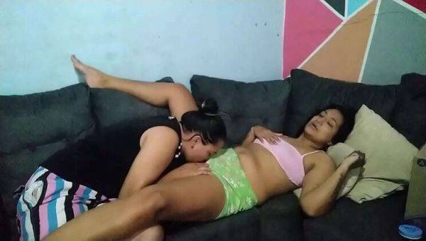Hot Latina Wife Cheats with Lesbian Friend for Intense Pussy Licking and Fucking - veryfreeporn.com on v0d.com