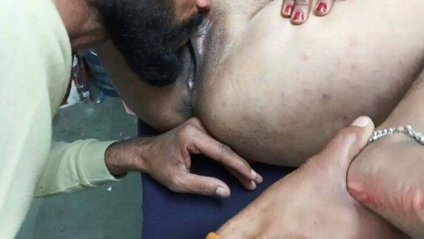 Desi Bhabhi Gets Vaseline Anal Creampie in Kitchen - Indian Sex Video - porntry.com - India on v0d.com
