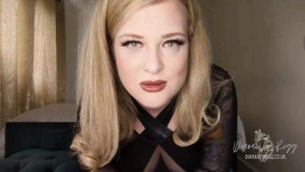 Blonde Dominatrix Diana Von Rigg Pegging POV: Anal Slut Training in HD - veryfreeporn.com - Britain on v0d.com