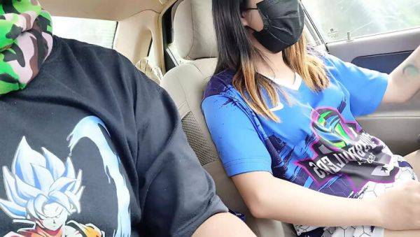 Skinny Asian Teen Picked Up for Car Sex in Public - Real Amateur HD - porntry.com on v0d.com