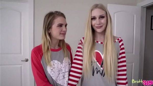 Blonde Girlfriend Emma Starletto Makes Me Fuck Her Hard - porntry.com on v0d.com