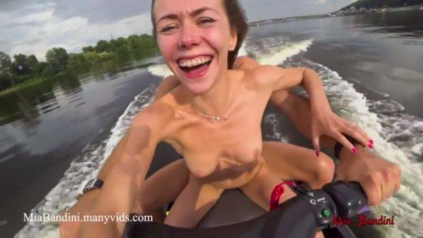 Public Butt Sex Ride On The Jet Ski - Mia Bandini - txxx.com on v0d.com