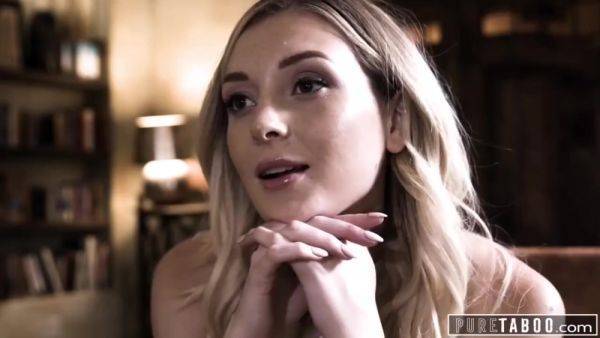 Blonde Sex Addict Charlotte Sins Convinces Her Sex Counselor To Relapse With Her - Seth Gamble - videomanysex.com on v0d.com