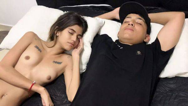 Young Stepsister Wakes Up Horny and Fucks Stepbrother in POV Creampie - xxxfiles.com - Venezuela on v0d.com