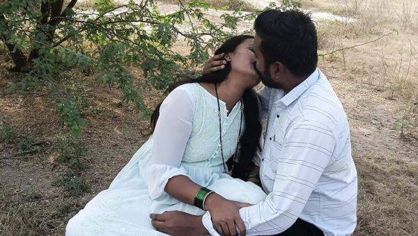 Desi Indian Village Girl Fucks in Jungle - Viral Outdoor Sex Video - xxxfiles.com - India on v0d.com