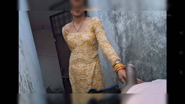 Desi Neighbor Girl Sucks Big Cock in Homemade Blowjob - Cum in Mouth Close-Up - porntry.com - India on v0d.com