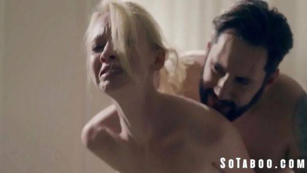 Stepdad Fucks Helpless Blonde Stepdaughter Athena Rayne Rough - porntry.com on v0d.com