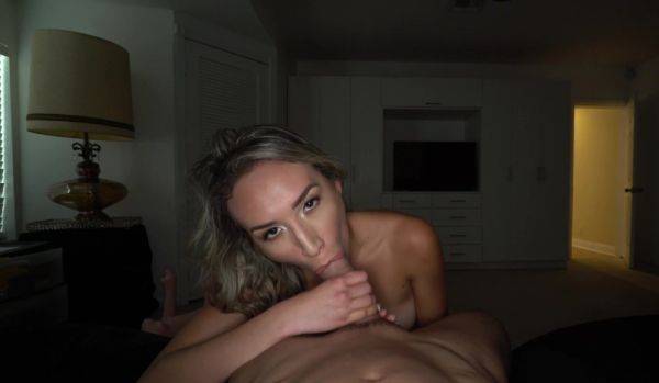 Slender beauty sucks the life out of this dick prior to get laid - xbabe.com on v0d.com