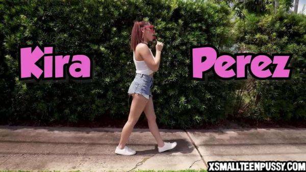 Kira Perez Cute Latina Teen with Big Tits in Hardcore Interracial Action - porntry.com on v0d.com