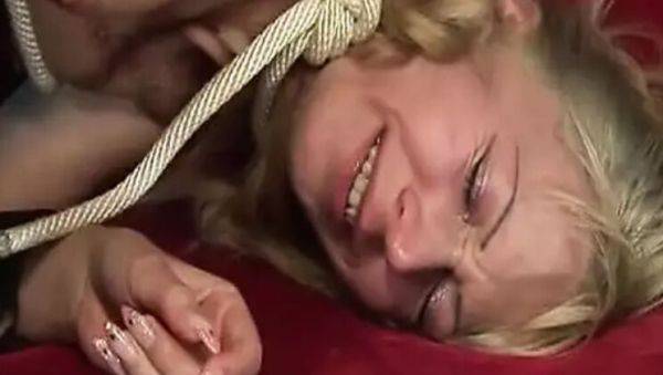 German Blonde Sara Romain Dominates with Big Dick in BDSM Fuck - xxxfiles.com - Germany on v0d.com