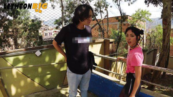 Flexible Colombian Neighbor Gets Brutal Yoga Sex with Big Cock - xxxfiles.com - Colombia on v0d.com