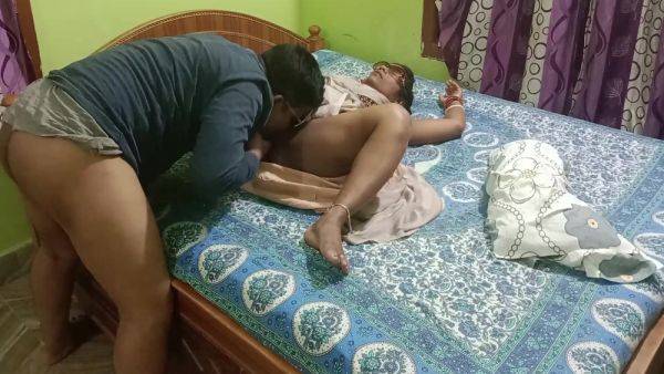 Delhi Hot Sexy Neighbour Bhabhi Sucking And Fucking Hardcore On - Rich A - desi-porntube.com - India on v0d.com