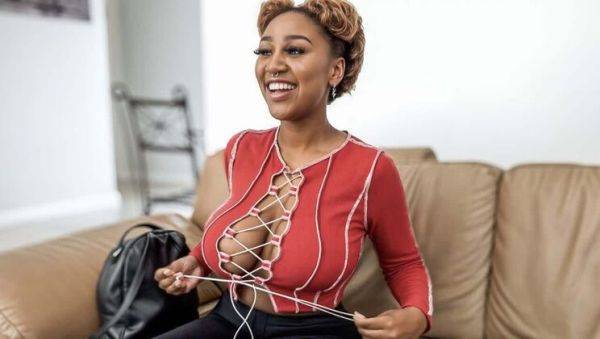 Busty Kenyan Teen Missy Mae Nails Casting Couch Audition with Hot Interracial Fuck - xxxfiles.com - Kenya on v0d.com