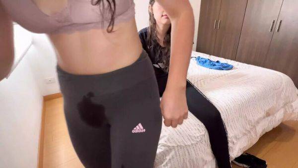My Hot Gym Teacher Makes Me Cum Hard - Latina Lesbian Amateur HD - porntry.com on v0d.com