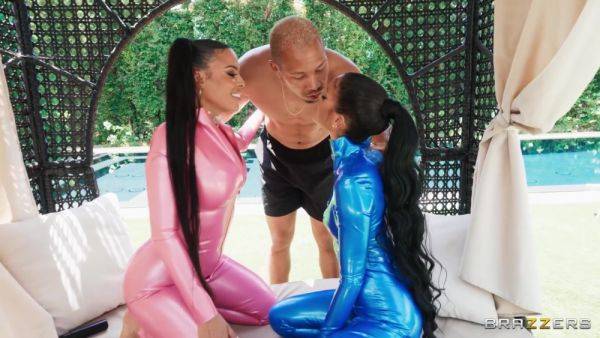 Poolside Fashionistas - Luna Star & Ryan Reid - videomanysex.com on v0d.com