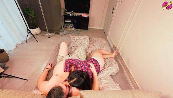 Hot Young MILF Sucks Cock and Swallows Cum While Humping to Orgasm - xxxfiles.com on v0d.com