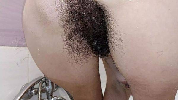 Horny Amateur Wife Shaves Her Hairy Pussy - Big Tits, Big Ass, and Naughty Fun - xxxfiles.com on v0d.com