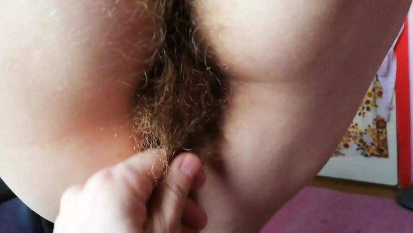 Hairy Blonde GF Fucks and Cums Hard - Close-Up POV Action - xxxfiles.com on v0d.com