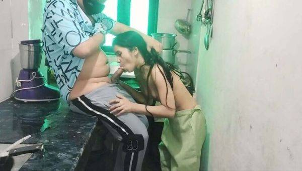 Desi Maid Gets Fucked Hard in Kitchen by Boss - Naasrin Khan - xxxfiles.com - India on v0d.com