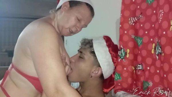 Step Son Fucks Stepmom After Christmas Dinner - Mya Milf Gets Pounded by Novinho Pauzudo - veryfreeporn.com on v0d.com