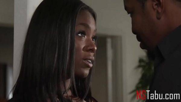 Hot Black Wife Ana Foxx Cheats with Husband's Boss - BBC Cuckold Action - porntry.com on v0d.com