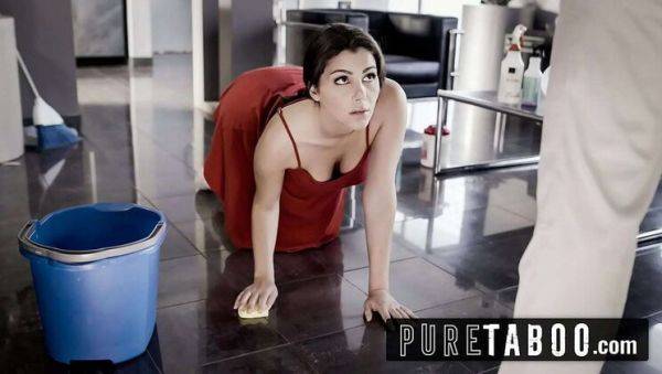 Sexy Italian Maid Valentina Nappi Dominates Rich Boss in Steamy Affair - porntry.com - Italy on v0d.com