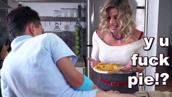 Hot Stepmom Cory Chase Makes Juan El Caballo Thankful This Thanksgiving - BangBros - porntry.com on v0d.com