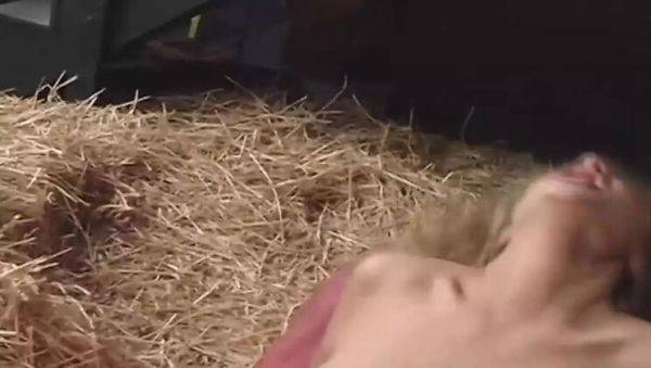 Mysti May Gets Hardcore Fuck in the Barn - Rough Doggy Style & Deep Throat Action - porntry.com on v0d.com