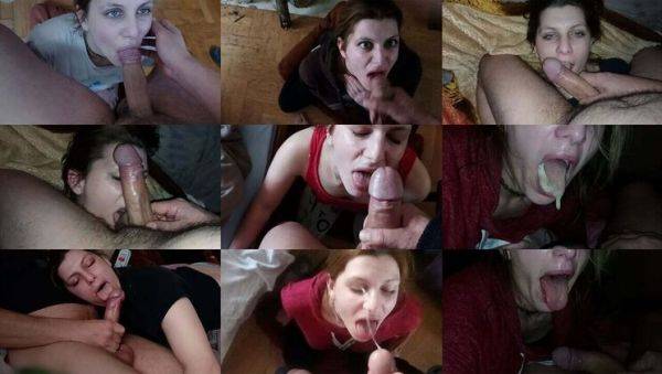 Deep Throat Blowjob Compilation - Cum in Mouth & Swallow - xxxfiles.com on v0d.com