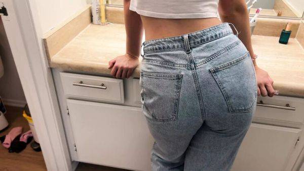 Pretty Teen Addy Broke Takes Big Cock in Quick Doggy Style Fuck - porntry.com on v0d.com