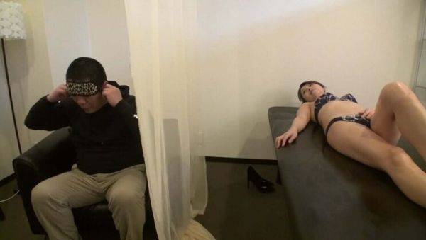 Horny Japanese Wife Gets Oiled Massage While Hubby Watches - Tsubaki Katou - porntry.com - Japan on v0d.com