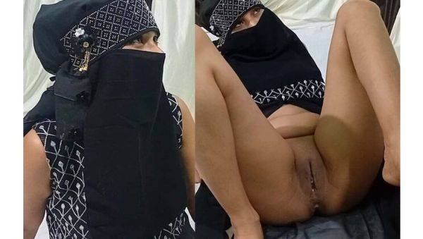 Desi Muslim Sister-in-Law in Hijab Gets Wet and Wild with Hot Kissing and Tight Pussy Action - porntry.com - India - Indonesia on v0d.com