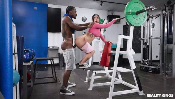 Horny Gym Girl Gets Wild with Big Cock - Reality Kings - porntry.com on v0d.com