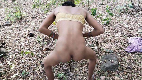 Desi Village Girl Fucks Step Brother in Jungle - Hot Indian Teen Outdoor Sex - porntry.com - India on v0d.com