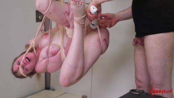 Flogged And Butt Shagged Submissive Giggles - Rebel Rhyder - txxx.com on v0d.com