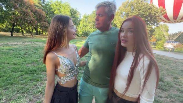 Tiny 19-year-old Newbies Megan Murkovski & Mia Mi Creampie Foursom - Megan Murkovski & Mia Mi - videomanysex.com on v0d.com