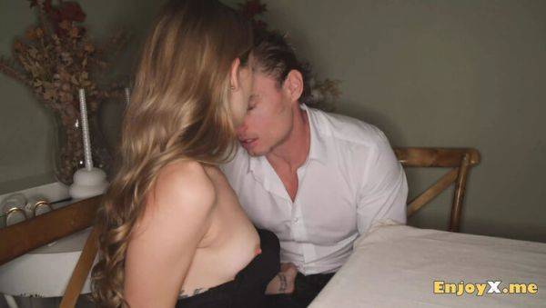Horny Blonde Tiffany Tatum Sucks and Rides Marcello Bravo for a Hot Creampie - Full HD XXX Scene - xxxfiles.com on v0d.com