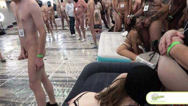 Rebel Rhyder Takes Massive Cocks in Wild Gangbang Orgy with Lana Analise and Wisconsin Tiff - veryfreeporn.com on v0d.com