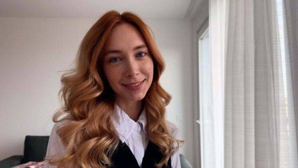Skinny Teen Secretary Gets Cum on Her Pussy During Boss Role Play - Loly Nebel - veryfreeporn.com - Russia on v0d.com