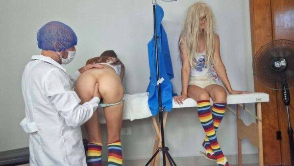 Young Brazilian Stepsisters Get Examined by Doctor in 4K HD Hospital Fetish - porntry.com - Brazil on v0d.com